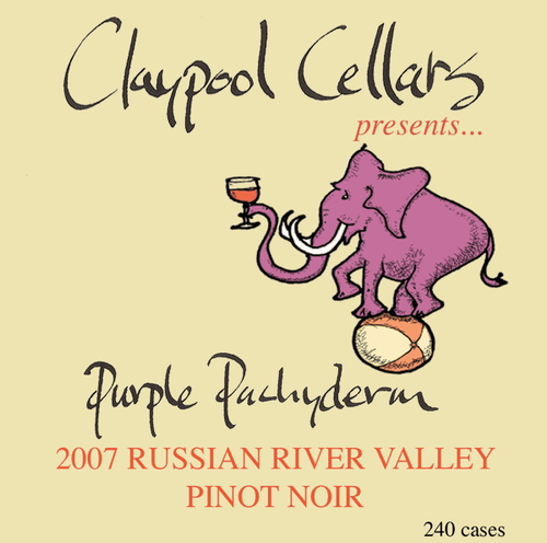 Purple Pachyderm, Claypool cellars